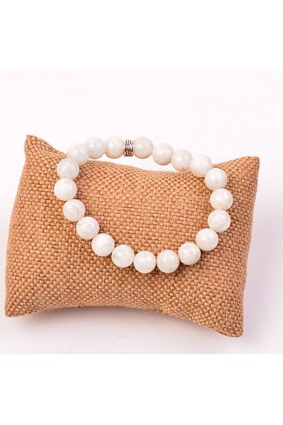 Taş Sandığı Moon Stone Bracelet - 10 mm