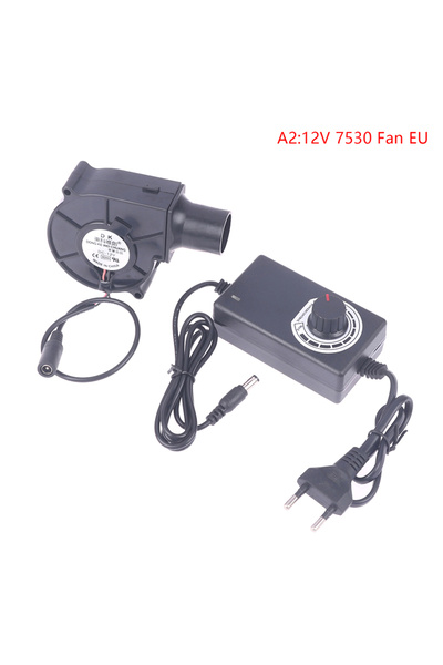 Choice1 A2 DC 12V/24V Portable Air Blower 2500R Centrifugal Radial Air Cooler...