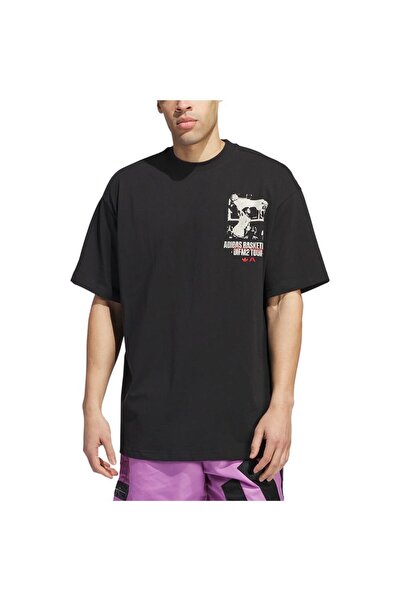 adidas Pánské ležérní tričko Ae Gfx Tee Iy1593 Black