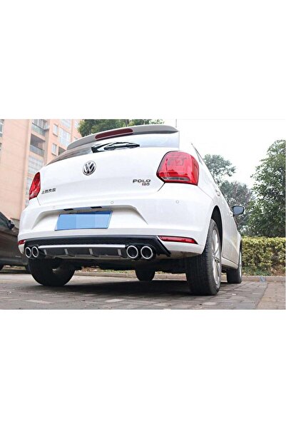 Universal Volkswagen Polo Difüzör Arka Tampon Turbo Egzoz Çıkışlı
