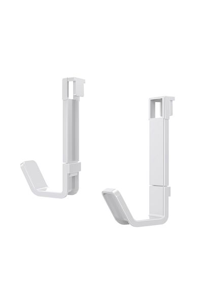 ALLOYSEED 2Pcs Controller Headset Stand Hanging Hanger For PS5/PS5 Slim Gaming Headset Stand Rack Console H...