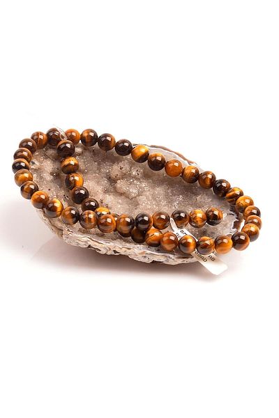Taş Sandığı Tiger Eye Stone String - 8 Mm
