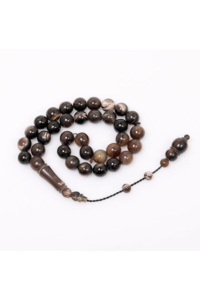 Taş Sandığı Buffalo Horn Rosary (10 mm)