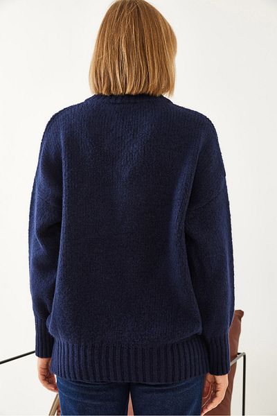 Bianco Lucci Women's V-Neck Knitwear Sweater 20247532