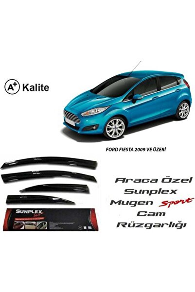 SUNPLEX Ford fiesta cam rüzgarlığı 2009+ mugen tip