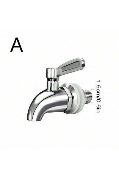 Choice A 1.6cm Leeseph Beverage Dispenser Replacement Spigot, Stainless Steel Dispenser Faucet Cold Beer Dr