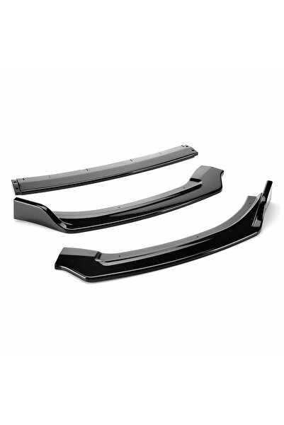 Genel Markalar Honda Civic Fc5 Ön Tampon Altı Plastik Lip Siyah Piano Black