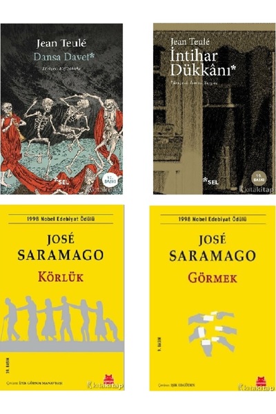 Karakarga Yayınları Dansa Davet - İntihar Dükkanı - Körlük - Görmek - Jose Sa...