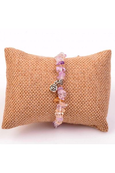 Taş Sandığı Ametrine Stone Unshaped Bracelet