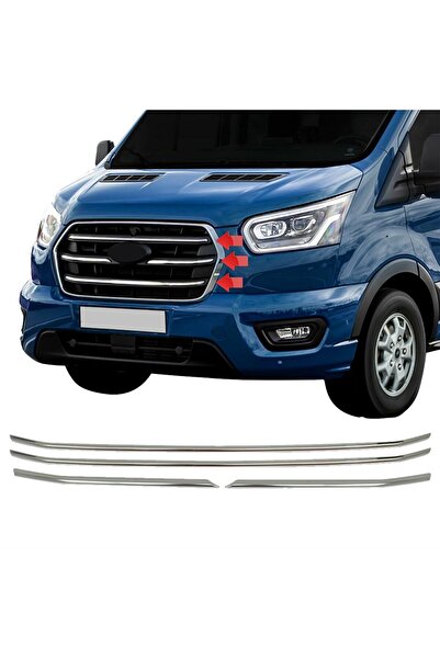 Niken Ford Transit Ön Panjur Çerçevesi Kromu Nikelajı 2019 Sonrası