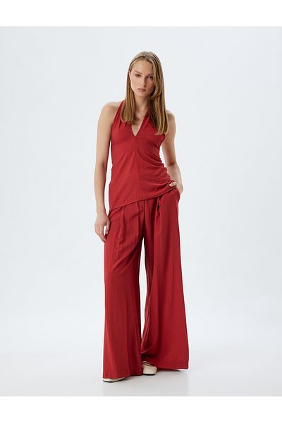Koton Melis Ağazat - Halter Collar and Top Halter