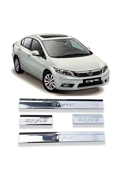Niken Honda Civic Fb7 Kapı Eşiği Kromu Nikelajı 2012-2016