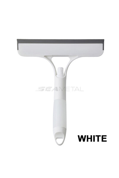 choice2 White 1pc SEAMETAL 3 IN 1 Car Scraper Window Cleaning Wiper Muitifunc...