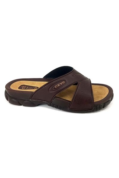 Ceyo 3200 1 Anatomical Men's Slippers, Brown