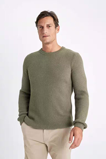 DeFacto Pullover Khaki