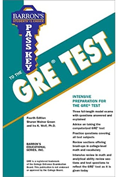 Kaplan مفتاح النجاح لاختبار GRE مفتاح النجاح لاختبار GRE من Barrons
