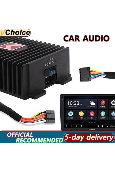 ZUIDID مكبر صوت DSP للسيارة، معزز صوت عالي الدقة، معالجات صوت رقمية 4*80 وات لمكبر صوت أندرويد...