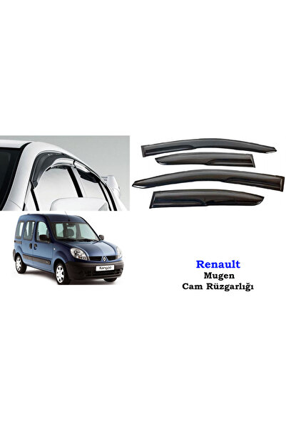 Universal Renault Kangoo Mugen Cam Kenar Rüzgarlığı 1997-2009