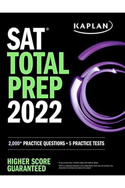 Kaplan Publishing اختبار SAT Total Prep 2022: أكثر من 2000 سؤال تدريبي + 5 اخ...