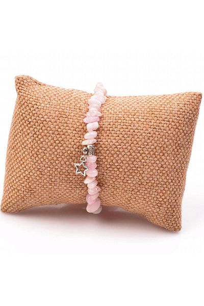 Taş Sandığı Kunzit Stone Unshaped Bracelet