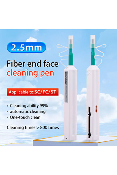 Choice1 1pcs SC SAIVXIAN Fiber optic cleaning pen SC/FC/ST/LC/MU end face cle...