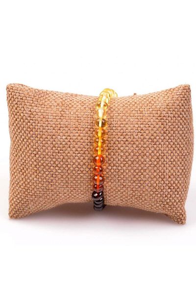 Taş Sandığı Drop Colored Filtered Bracelet - Certified Amber Product