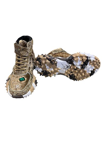 Guja Original 351 Velvet Design High Top Stylish Sneakers