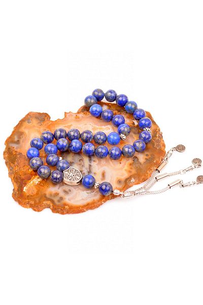 Taş Sandığı Lapis Lazuli Stone Rosary (10 mm)