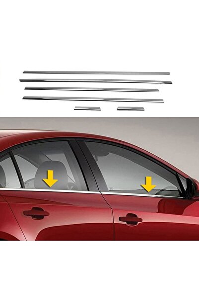 Niken Chevrolet Cruze Cam Çıtası Kromu Nikelajı