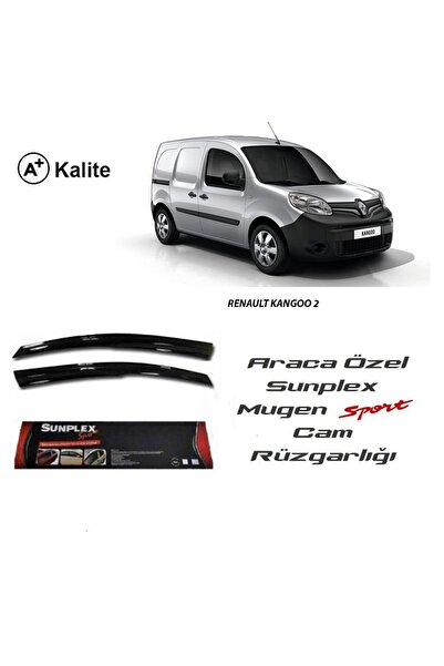 SUNPLEX Renault Kangoo 2 Cam Rüzgarlığı Mugen Tip 2li