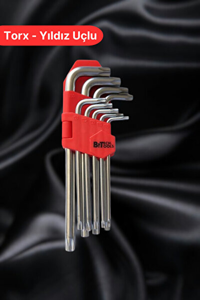 BtechStore Alyan Takımı Torx Yıldız Uçlu Set 9 Parça