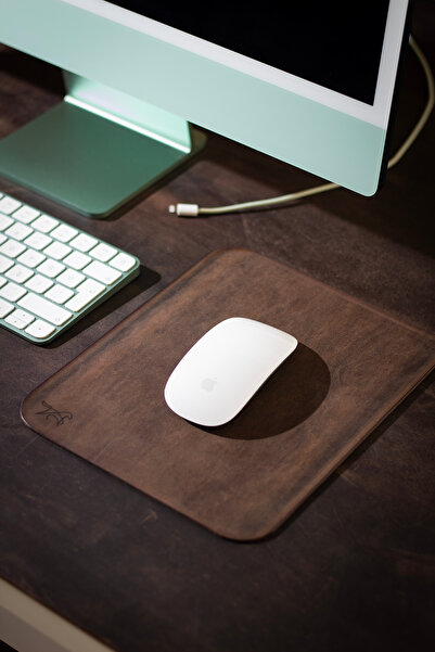 Hi Leather Hakiki Deri Mouse Pad