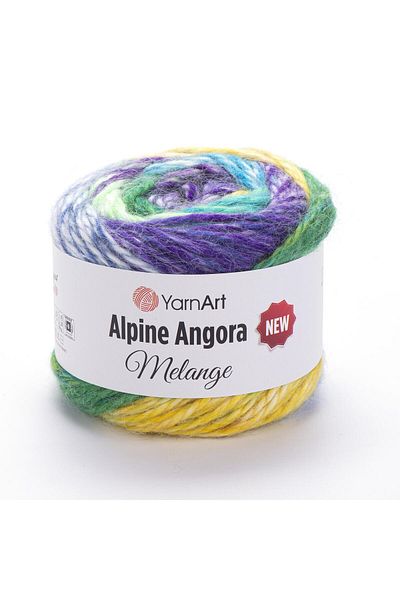 Yarnart ALPINE ANGORA MELANGE - ΠΛΕΚΤΟ ΝΗΜΑ ΧΕΡΙΟΥ EBRULI-6406