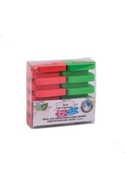 Serve Πράσινο-Κόκκινο Γόμα Highlighter Χαρτόνι Σκαλοπάτια