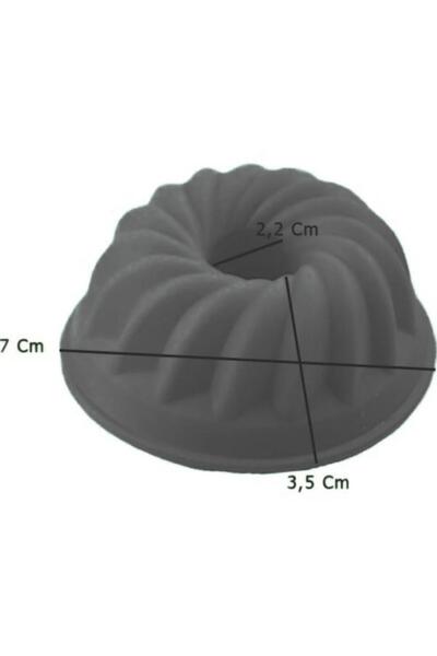 SOFTHOM قالب مافن من السيليكون 6 قطع