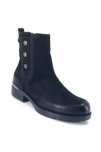 Venüs Μαύρες μπότες Nubuck Casual, 2154209 22kb
