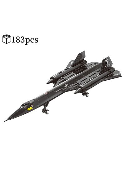 Choice Military Technical USA SR71 Blackbird Stealth Süpersonik Keşif Uçağı Yapı Taşları ...