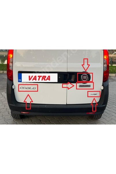 EDEXPORT Doblo Cargo 1.3 Multijet Maxi Maxi Plus Pack Uyumlu Doblo-Multijet-P...