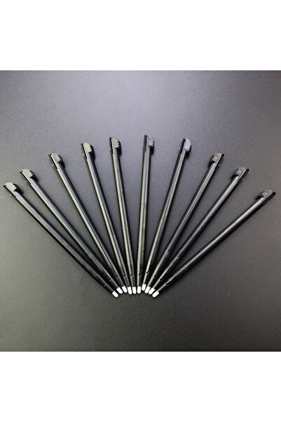 Choice ١٠ أقلام لمس سوداء لجهاز نينتندو DSi XL، مصنوعة من البلاستيك الأسود وا...