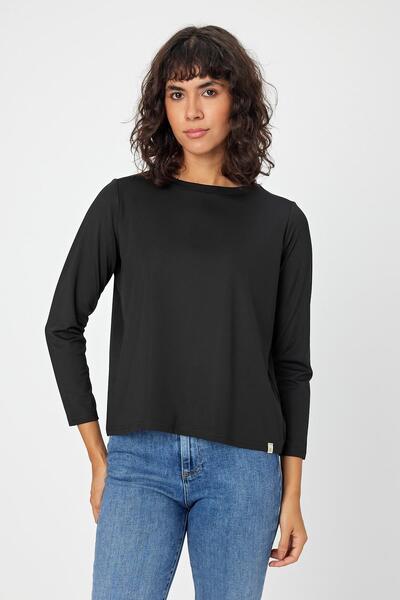 ALEXANDERGARDI Uzun Kollu Kumaş T-shirt (AGSWEAT00)