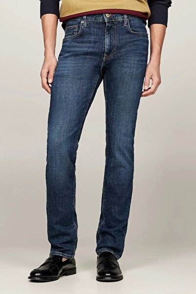 Tommy Hilfiger Férfi Slim Bleecker farmernadrág