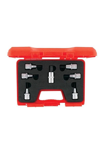 İzeltaş Iseltas 1113001107   1/2 Socket Allen Set 7 Pieces