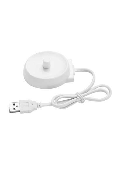 ALLOYSEED Gold Usb Travel Charger Dock 3757 Electric Toothbrush Charging Cradle For Braun Oral B D12523 3709 3