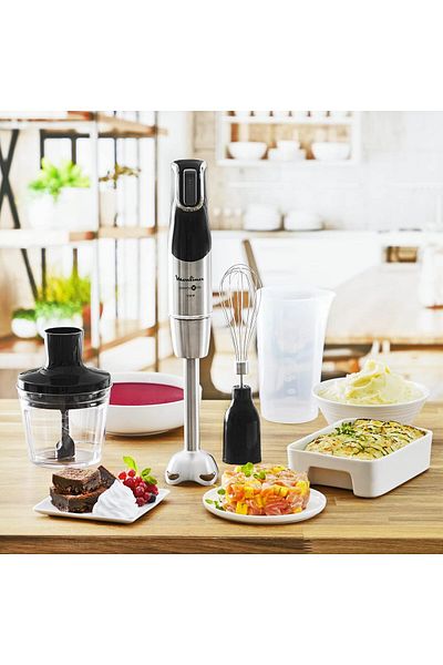 Moulinex 1200W High Power Variable Speed Electric Hand Blender - 2 Years Warranty