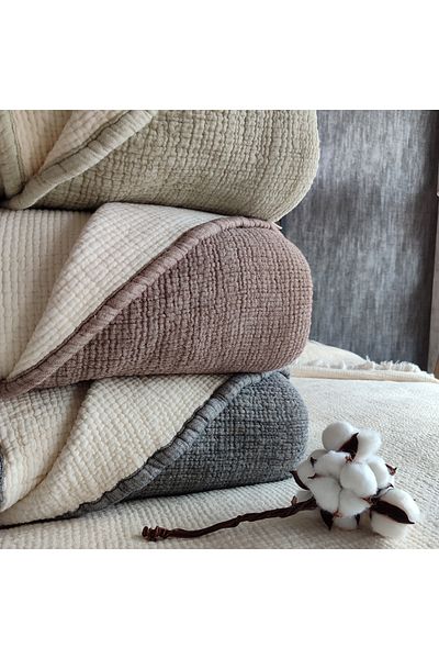 destinyhometex 6 Layer Muslin Quilt / King Size 260X280