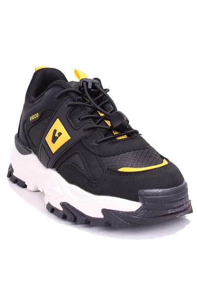 Vicco Kobalt 346F24K308 Black Orthopedic Casual Boys' Sports Shoes