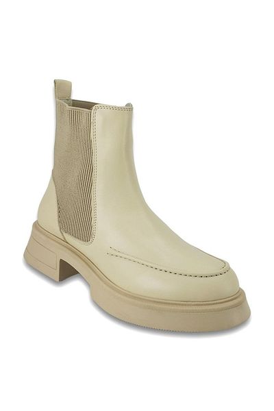 nehironline Γυναικείες καθημερινές μπότες - Beige Albini 10087 23kb