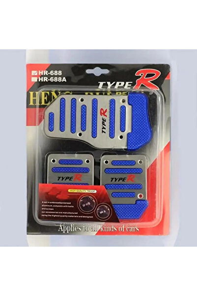 choice2 Manual shift blue 1 Set of 2/3pcs Automotive Accelerator Pedal Alumin...