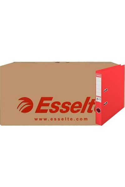 Esselte Red Narrow Plastic Folder - 9945 Model, Box of 30