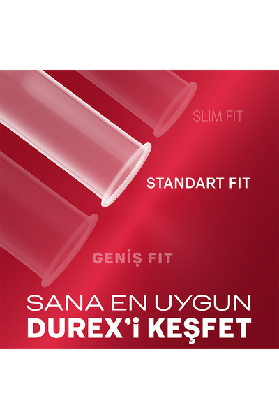 Durex Yakın Hisset İnce Prezervatif 30'lu + Durex Intense Uyarıcı Jel 10ml, Büyük Fırsat Paketi